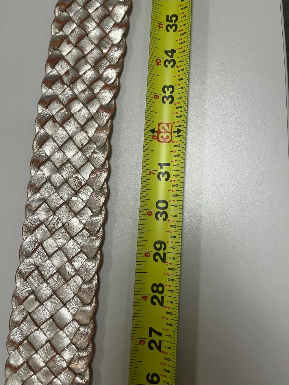 Fossil braided leather
